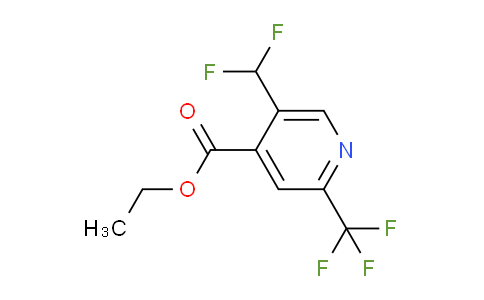 AM209000 | 1804693-53-5 | Ethyl 5-(difluoromethyl)-2-(trifluoromethyl)pyridine-4-carboxylate