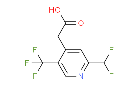 AM209001 | 1805316-79-3 | 2-(Difluoromethyl)-5-(trifluoromethyl)pyridine-4-acetic acid