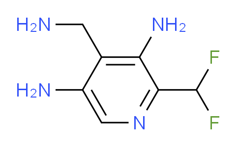 4-(Aminomethyl)-3,5-diamino-2-(difluoromethyl)pyridine