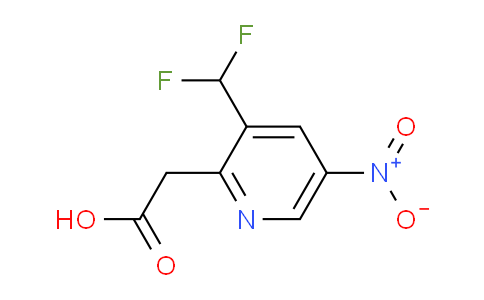 AM209017 | 1804439-83-5 | 3-(Difluoromethyl)-5-nitropyridine-2-acetic acid