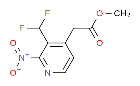 AM209024 | 1806803-80-4 | Methyl 3-(difluoromethyl)-2-nitropyridine-4-acetate