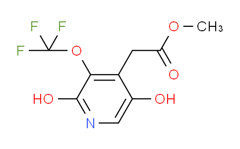 Methyl 2,5-dihydroxy-3-(trifluoromethoxy)pyridine-4-acetate