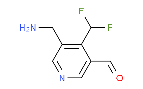 AM209032 | 1805035-16-8 | 3-(Aminomethyl)-4-(difluoromethyl)pyridine-5-carboxaldehyde