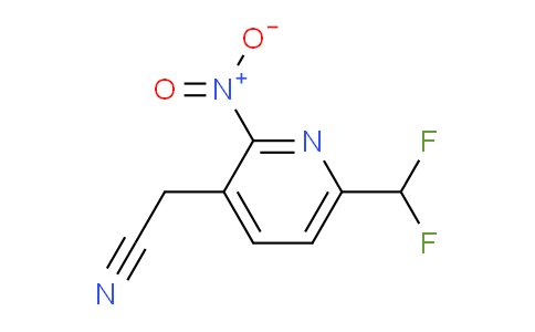 AM209034 | 1806778-43-7 | 6-(Difluoromethyl)-2-nitropyridine-3-acetonitrile