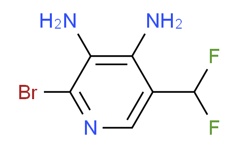 AM209038 | 1806811-08-4 | 2-Bromo-3,4-diamino-5-(difluoromethyl)pyridine