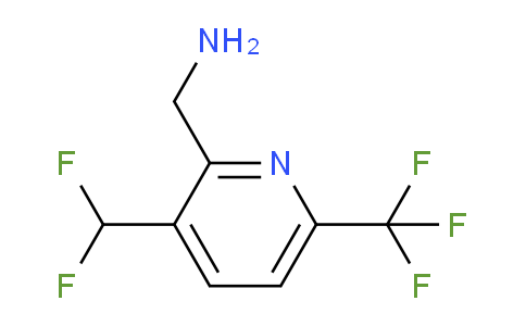 2-(Aminomethyl)-3-(difluoromethyl)-6-(trifluoromethyl)pyridine