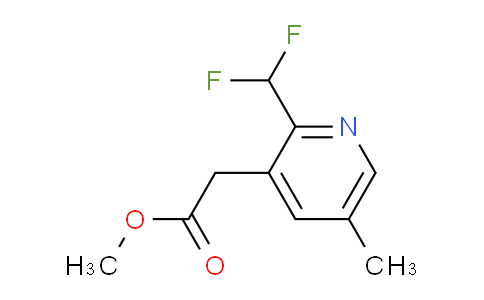 AM209047 | 1805333-21-4 | Methyl 2-(difluoromethyl)-5-methylpyridine-3-acetate
