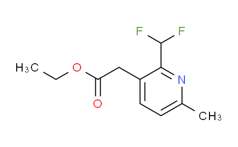 AM209053 | 1805297-80-6 | Ethyl 2-(difluoromethyl)-6-methylpyridine-3-acetate