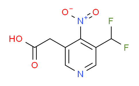 AM209065 | 1805326-68-4 | 3-(Difluoromethyl)-4-nitropyridine-5-acetic acid
