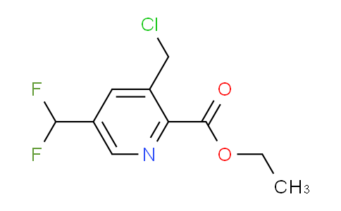 AM209068 | 1805040-78-1 | Ethyl 3-(chloromethyl)-5-(difluoromethyl)pyridine-2-carboxylate