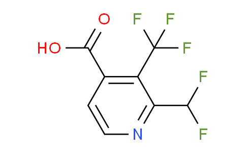 AM209069 | 1804445-75-7 | 2-(Difluoromethyl)-3-(trifluoromethyl)pyridine-4-carboxylic acid
