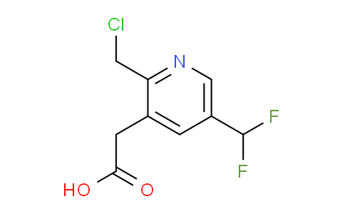AM209070 | 1805943-37-6 | 2-(Chloromethyl)-5-(difluoromethyl)pyridine-3-acetic acid