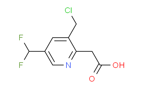 AM209072 | 1805943-40-1 | 3-(Chloromethyl)-5-(difluoromethyl)pyridine-2-acetic acid