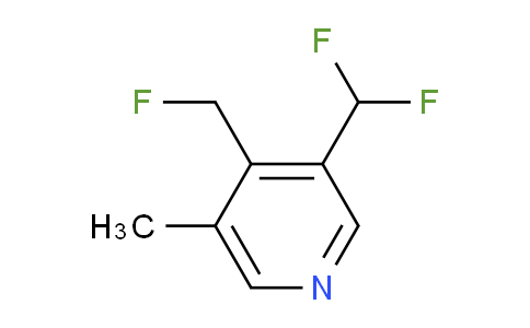 3-(Difluoromethyl)-4-(fluoromethyl)-5-methylpyridine