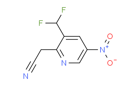 AM209094 | 1805043-50-8 | 3-(Difluoromethyl)-5-nitropyridine-2-acetonitrile