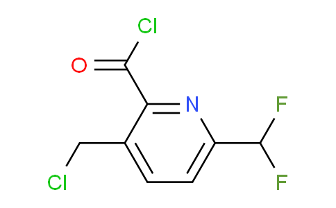 AM209100 | 1805146-32-0 | 3-(Chloromethyl)-6-(difluoromethyl)pyridine-2-carbonyl chloride
