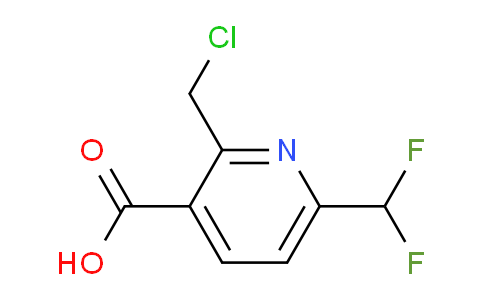 AM209105 | 1105980-52-6 | 2-(Chloromethyl)-6-(difluoromethyl)pyridine-3-carboxylic acid