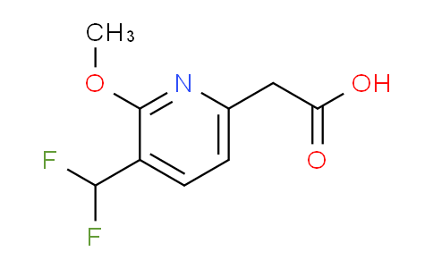 AM209110 | 1805330-42-0 | 3-(Difluoromethyl)-2-methoxypyridine-6-acetic acid
