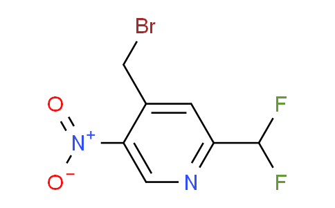 4-(Bromomethyl)-2-(difluoromethyl)-5-nitropyridine