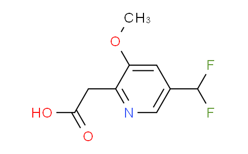 AM209112 | 1806771-00-5 | 5-(Difluoromethyl)-3-methoxypyridine-2-acetic acid