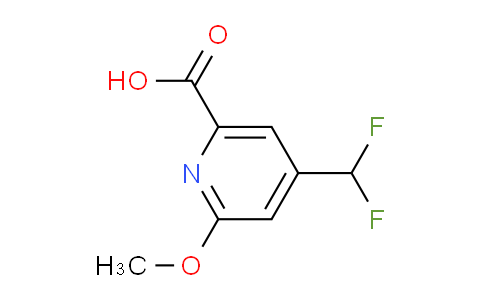 AM209120 | 1805307-88-3 | 4-(Difluoromethyl)-2-methoxypyridine-6-carboxylic acid