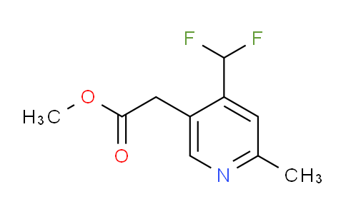 AM209123 | 1804716-44-6 | Methyl 4-(difluoromethyl)-2-methylpyridine-5-acetate