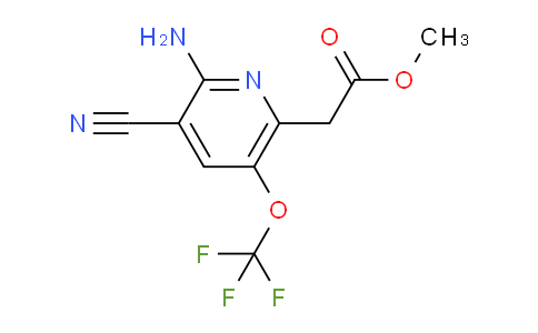 AM20913 | 1806000-25-8 | Methyl 2-amino-3-cyano-5-(trifluoromethoxy)pyridine-6-acetate