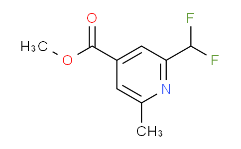 AM209130 | 1804693-13-7 | Methyl 2-(difluoromethyl)-6-methylpyridine-4-carboxylate