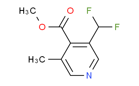 AM209132 | 1804715-60-3 | Methyl 3-(difluoromethyl)-5-methylpyridine-4-carboxylate