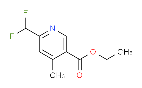 AM209133 | 1806773-56-7 | Ethyl 2-(difluoromethyl)-4-methylpyridine-5-carboxylate