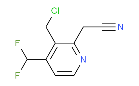 AM209134 | 1806804-62-5 | 3-(Chloromethyl)-4-(difluoromethyl)pyridine-2-acetonitrile