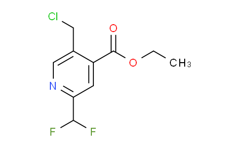 Ethyl 5-(chloromethyl)-2-(difluoromethyl)pyridine-4-carboxylate
