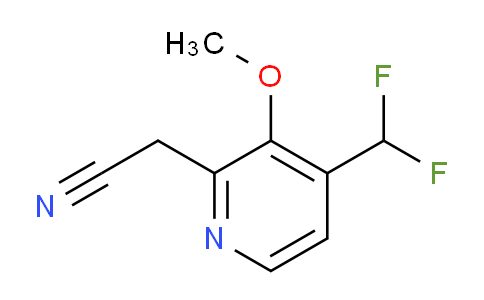 AM209139 | 1804712-11-5 | 4-(Difluoromethyl)-3-methoxypyridine-2-acetonitrile
