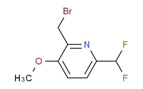2-(Bromomethyl)-6-(difluoromethyl)-3-methoxypyridine