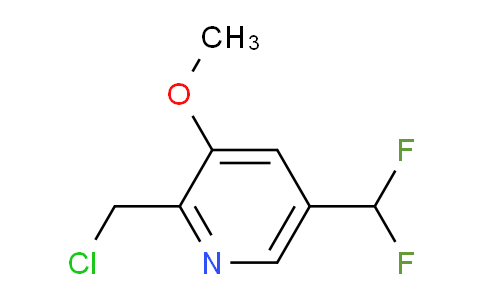 2-(Chloromethyl)-5-(difluoromethyl)-3-methoxypyridine