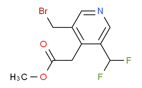AM209159 | 1805937-37-4 | Methyl 3-(bromomethyl)-5-(difluoromethyl)pyridine-4-acetate