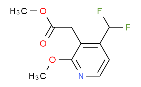 AM209173 | 1804689-03-9 | Methyl 4-(difluoromethyl)-2-methoxypyridine-3-acetate
