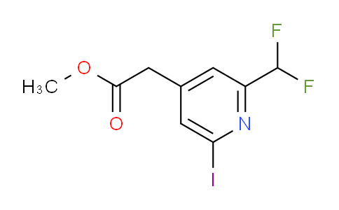 AM209175 | 1803689-62-4 | Methyl 2-(difluoromethyl)-6-iodopyridine-4-acetate