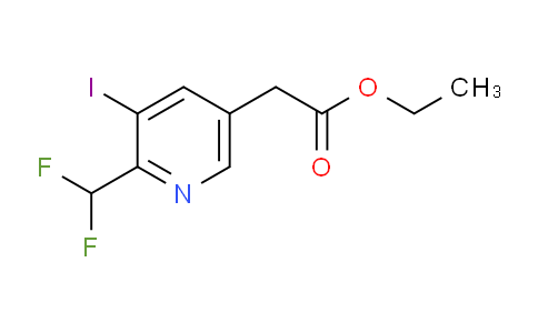 AM209177 | 1805317-57-0 | Ethyl 2-(difluoromethyl)-3-iodopyridine-5-acetate