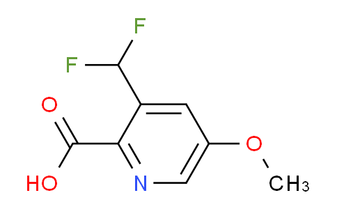 AM209178 | 1805007-54-8 | 3-(Difluoromethyl)-5-methoxypyridine-2-carboxylic acid