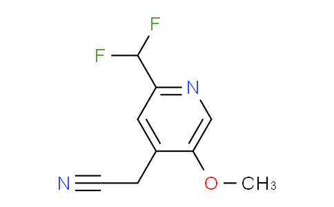 AM209193 | 1804689-80-2 | 2-(Difluoromethyl)-5-methoxypyridine-4-acetonitrile