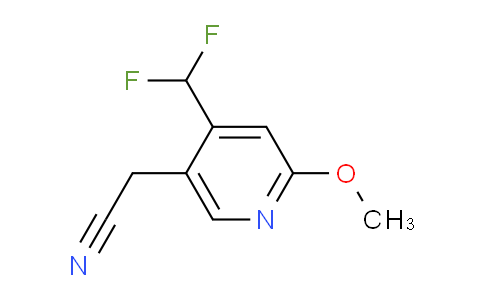 AM209197 | 1805326-17-3 | 4-(Difluoromethyl)-2-methoxypyridine-5-acetonitrile