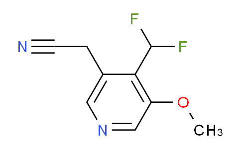 AM209198 | 1805329-65-0 | 4-(Difluoromethyl)-3-methoxypyridine-5-acetonitrile