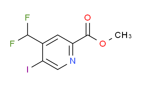 AM209213 | 1805129-88-7 | Methyl 4-(difluoromethyl)-5-iodopyridine-2-carboxylate