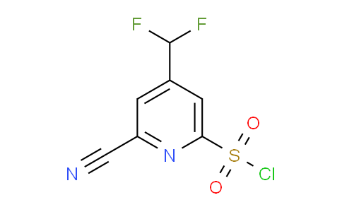 AM209223 | 1804702-72-4 | 2-Cyano-4-(difluoromethyl)pyridine-6-sulfonyl chloride
