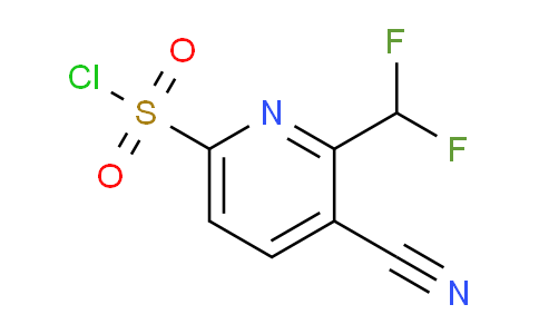 AM209224 | 1804484-24-9 | 3-Cyano-2-(difluoromethyl)pyridine-6-sulfonyl chloride