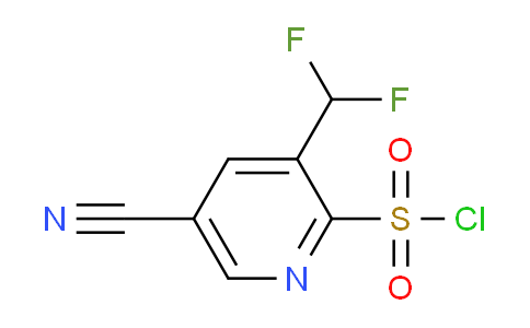 AM209227 | 1803668-21-4 | 5-Cyano-3-(difluoromethyl)pyridine-2-sulfonyl chloride