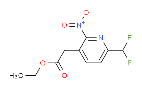 AM209229 | 1805224-92-3 | Ethyl 6-(difluoromethyl)-2-nitropyridine-3-acetate