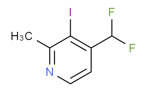 4-(Difluoromethyl)-3-iodo-2-methylpyridine