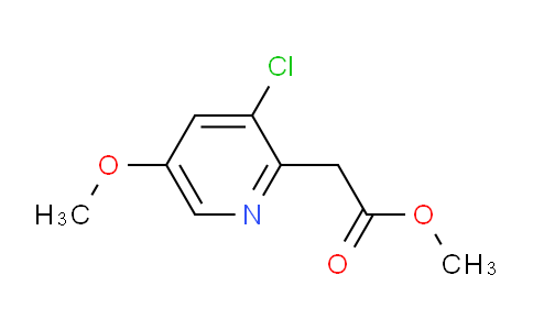 AM20924 | 1261546-50-2 | Methyl 3-chloro-5-methoxypyridine-2-acetate
